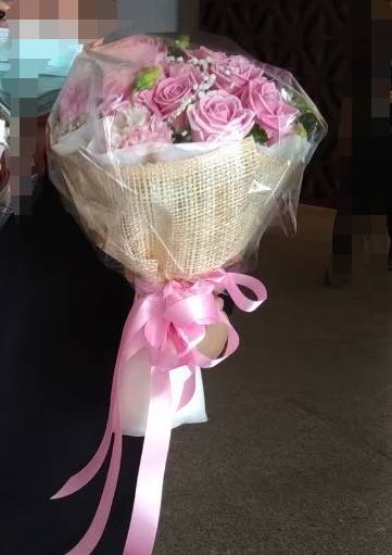 ช่อดอกไม้ขนาดใหญ่ BฺB004