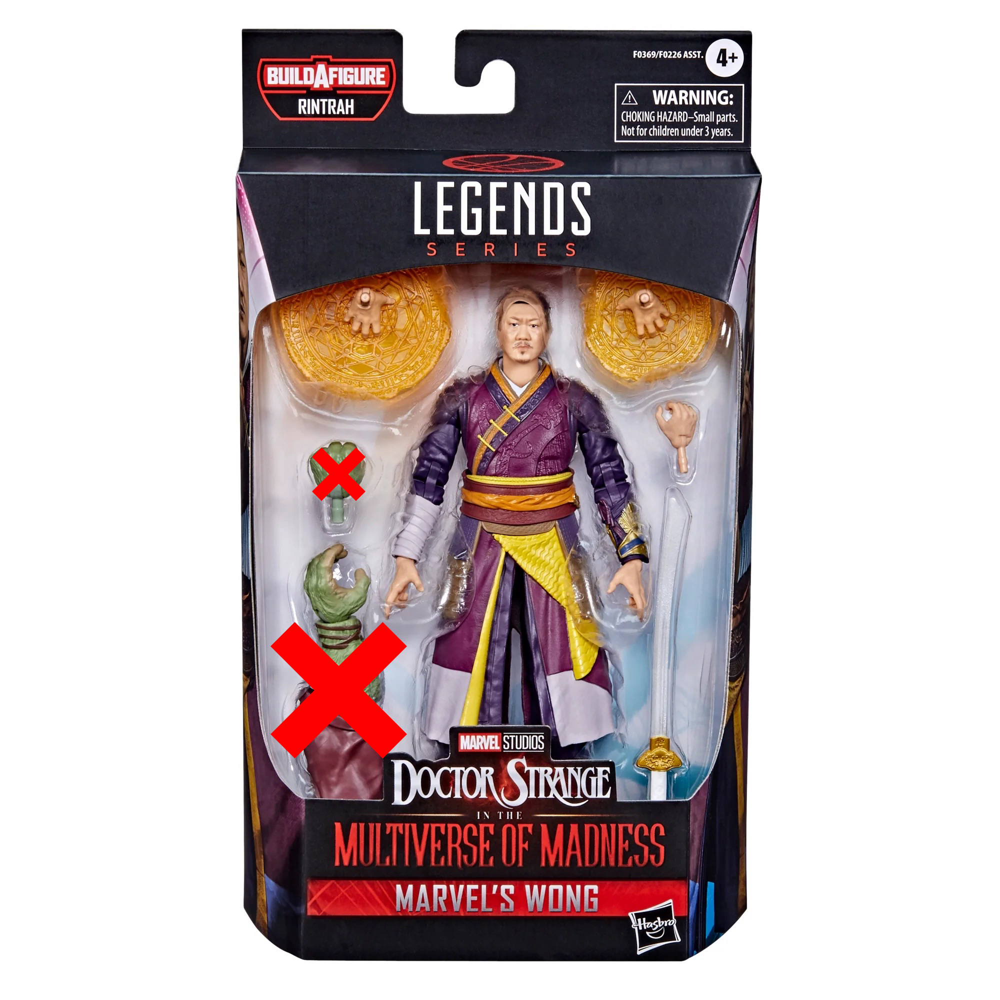 Hasbro Marvel Legends Series Doctor Strange In The Multiverse of Madness Wong 6-inch Figure ฮาสโบร มาร์เวล เลเจนด์ ซีรี่ย์ส หุ่นโมเดลฟิกเกอร์ ด็อกเตอร์ สเตรนจ์ อิน ดิ มัลติเวิร์ส ออฟ แมดเนส หว่อง ขนาด 6 นิ้ว (No BAF) ลิขสิทธิ์แท้