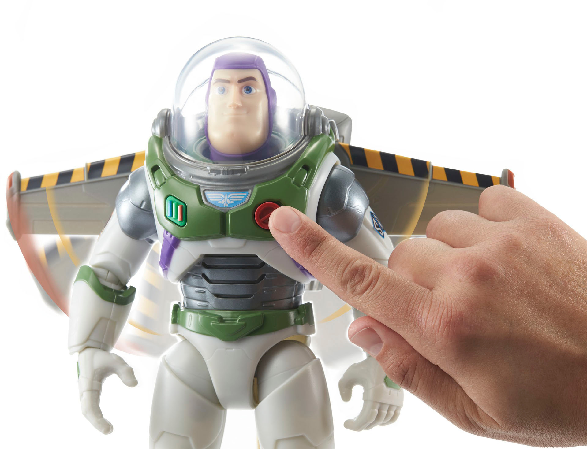Mattel Disney Pixar Lightyear Jetpack Liftoff Buzz Lightyear (HHK15) แมทเทล ดิสนีย์ พิกซาร์ ไลท์เยียร์ ของเล่นแอ็กชั่นฟิกเกอร์ บัซ ไลท์เยียร์ สเกล 12 นิ้ว และ เจ็ทแพคพ่นควันได้