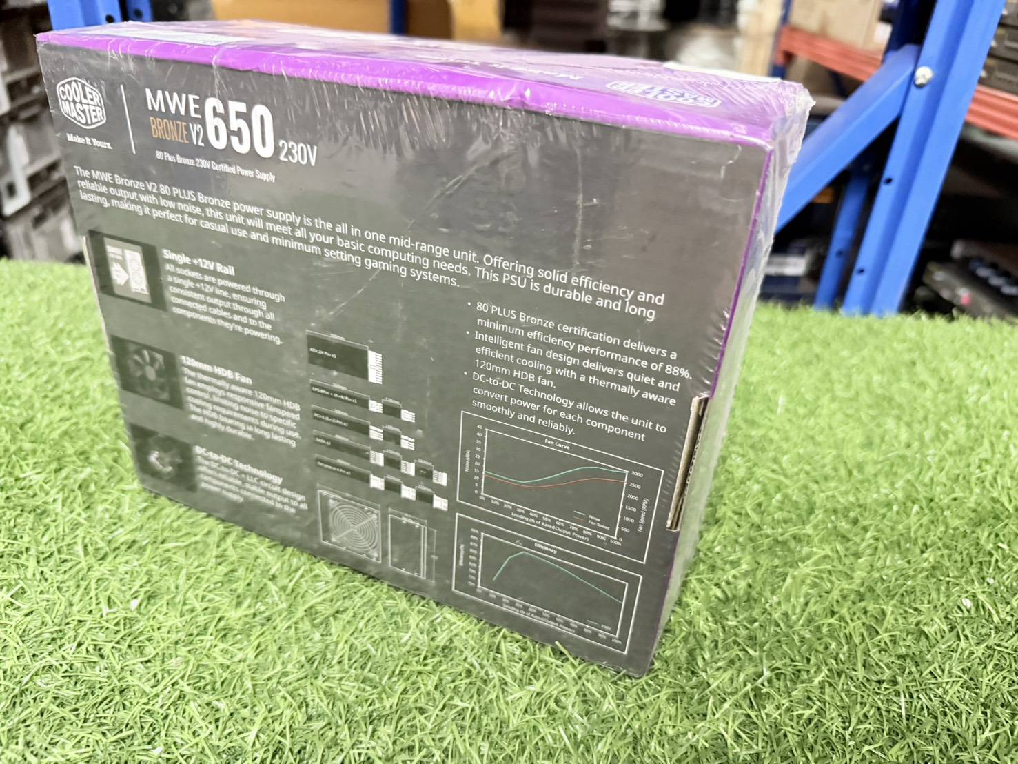 พาวเวอร์ซัพพลาย Cooler Master MWE (80+Bronze) 650w. ของใหม๋