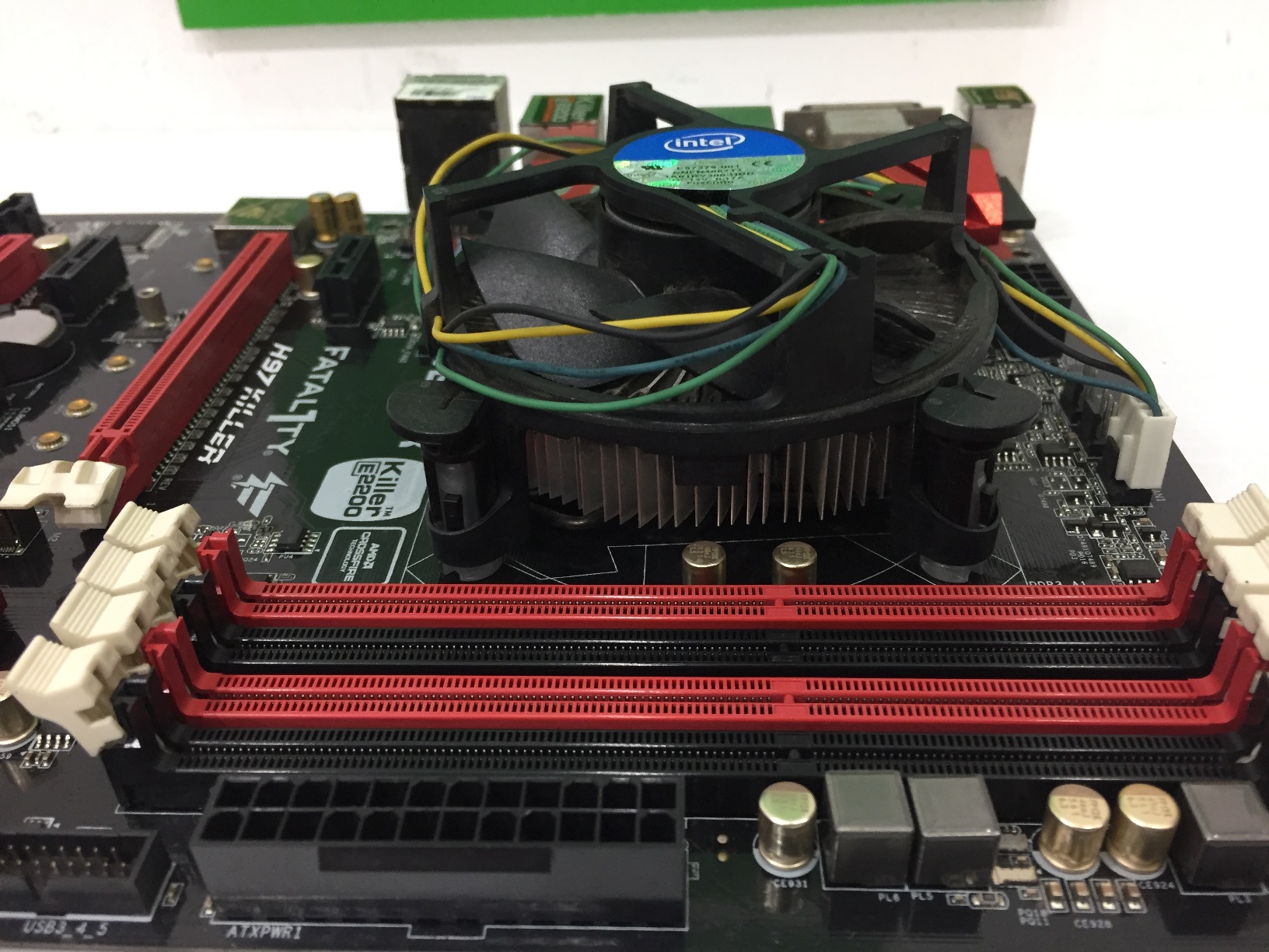 i3-4160 พร้อมบอร์ด Asrock Fatal1ty H97 Killer ไม่มีฝาหลัง