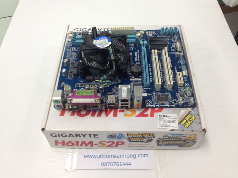 GA-H61M-S2P+ Pentium G620