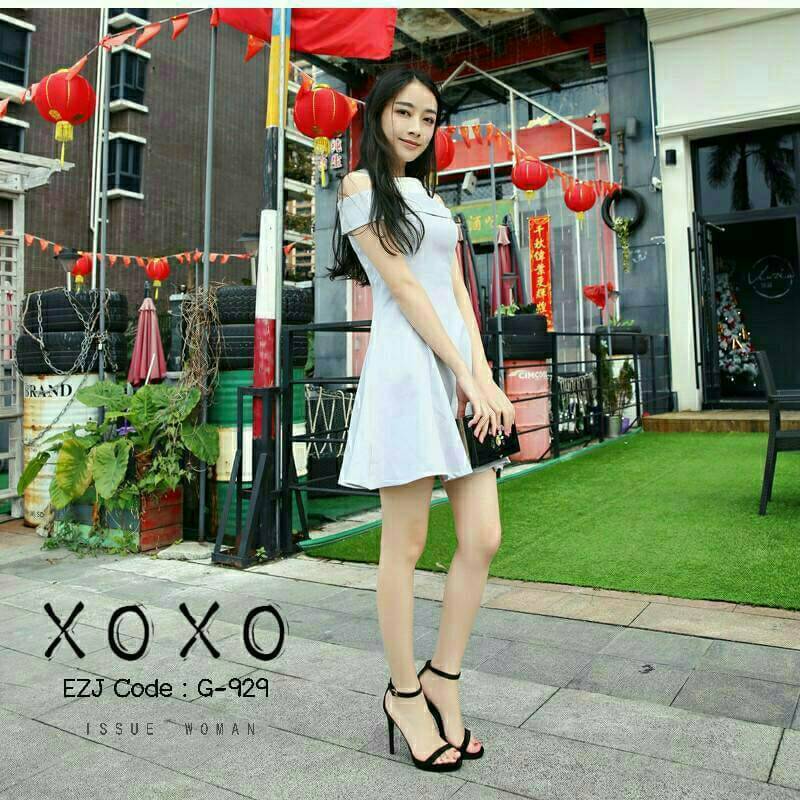 รองเท้าส้นสูงรัดข้อ Style Zara (สีดำ)