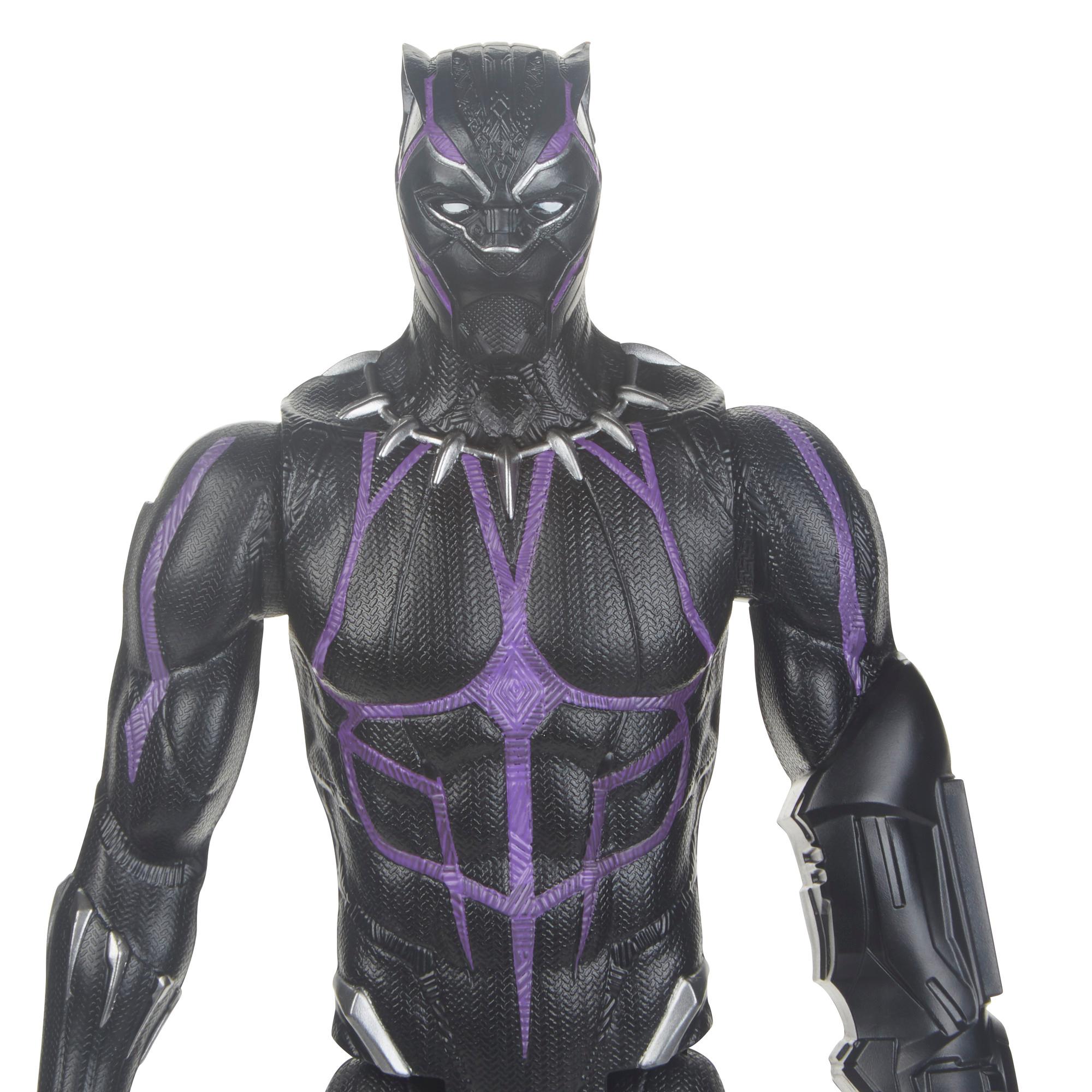 Hasbro Marvel Avengers : Endgame Titan Hero Power FX Black Panther Figure ฮาสโบร มาร์เวล อเวนเจอร์ส หุ่นโมเดลฟิกเกอร์ แบล็ค แพนเตอร์ ขนาด 12 นิ้ว มีเสียง ยิงพลังได้ ลิขสิทธิ์แท้