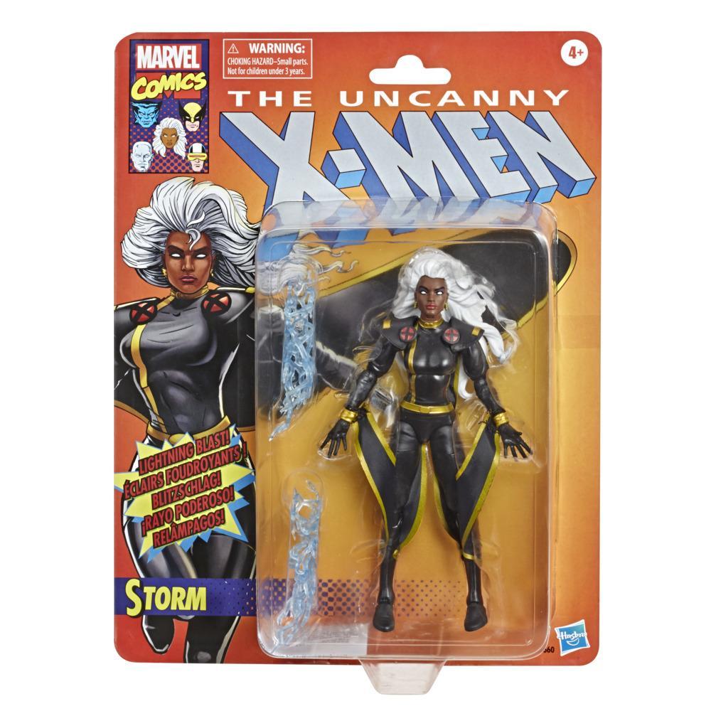 Hasbro Marvel Legends Retro Series Storm X-Men 6-inch Figure ฮาสโบร มาร์เวล เลเจนด์ ซีรี่ย์ส อเวนเจอร์ส หุ่นโมเดลฟิกเกอร์ สตอร์ม เอ๊กซ์-เมน ขนาด 6 นิ้ว ลิขสิทธิ์แท้