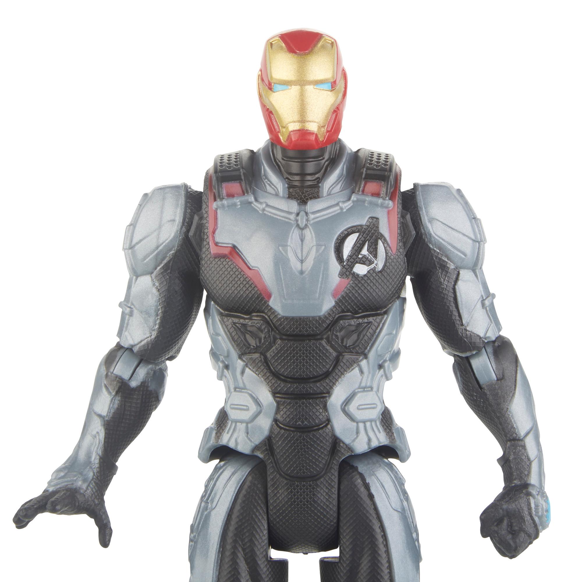 HASBRO Marvel Avengers Endgame Team Suit Iron Man 6-Inch-Scale Figure ฮาสโบร มาร์เวล อเวนเจอร์ส หุ่นโมเดลฟิกเกอร์ ไอรอนแมน 6 นิ้ว ลิขสิทธิ์แท้