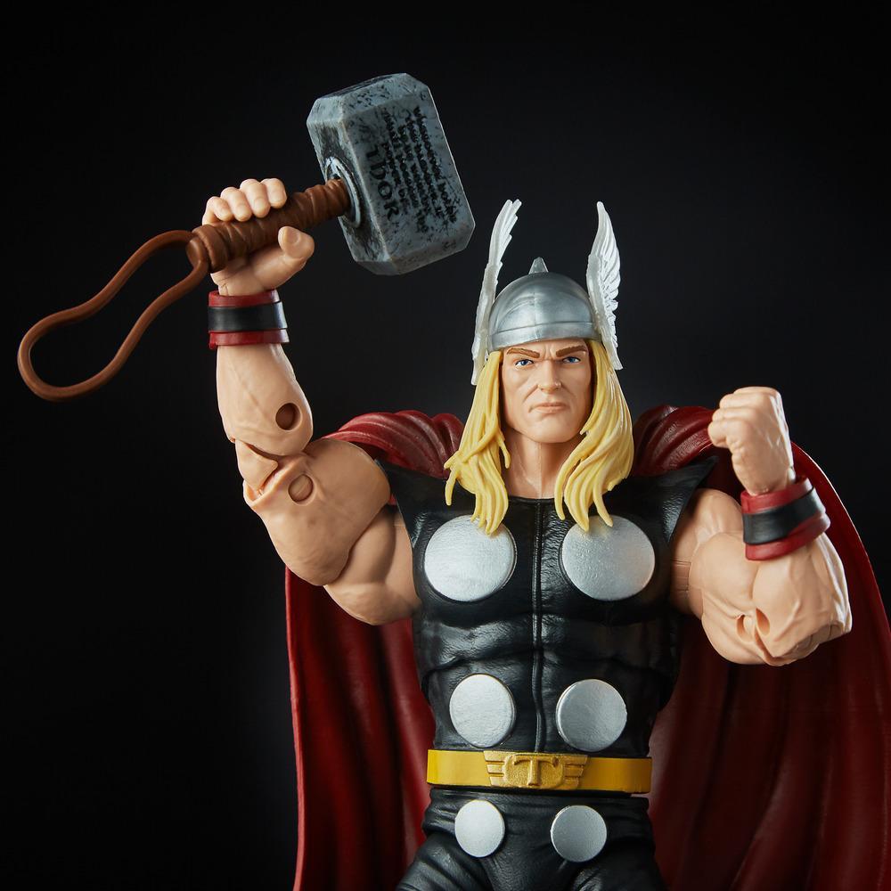Hasbro Marvel Legends Series 80th Anniversary Thor Figure ฮาสโบร มาร์เวล เลเจนด์ ซีรี่ย์ส 80 ปี อเวนเจอร์ส หุ่นโมเดลฟิกเกอร์ ธอร์ 6 นิ้ว ลิขสิทธิ์แท้