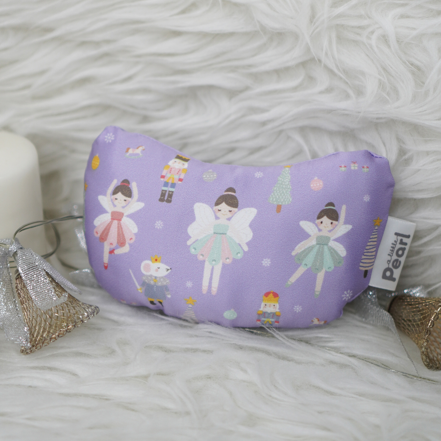 หมอนรองข้อมือ ลาย Sugar Plum Fairy - Lavender