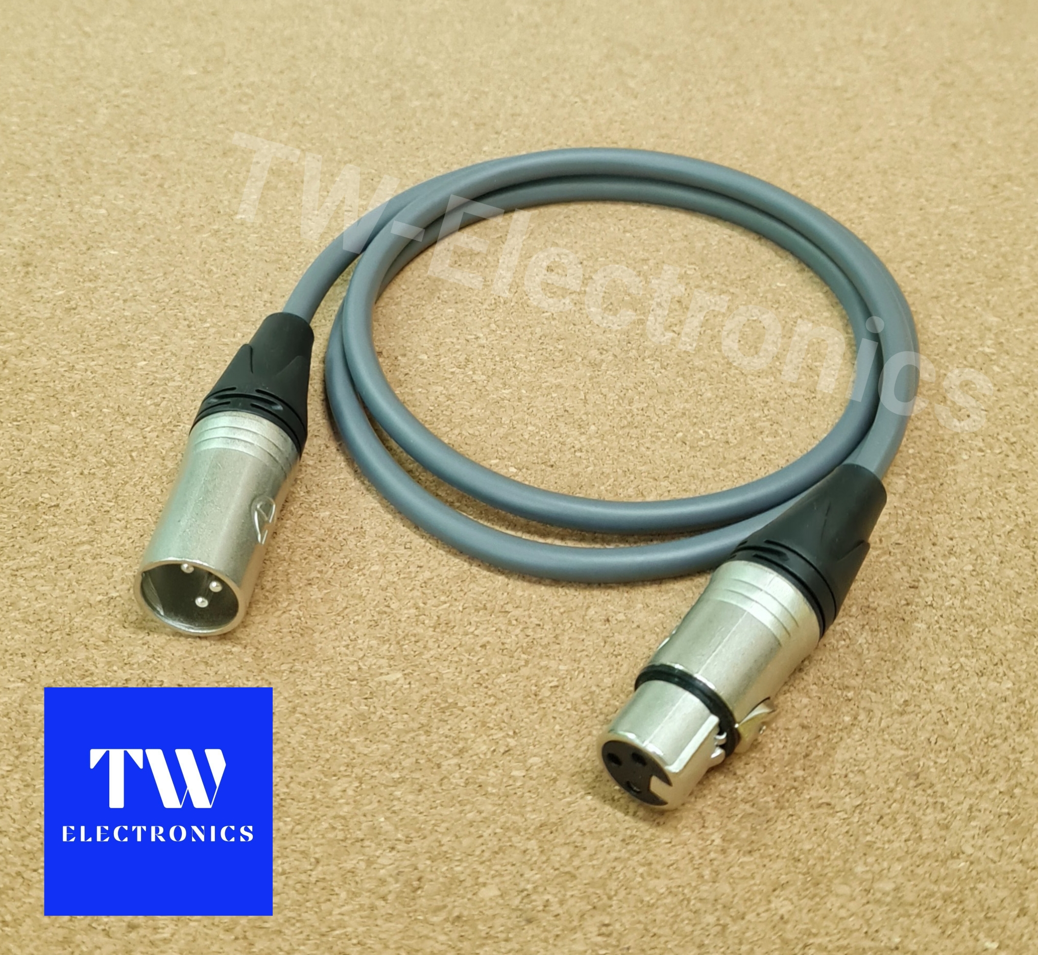 สายXLR (ตัวผู้) - XLR (ตัวเมีย) **สั่งทำ ติดต่อไลน์: tw28shop