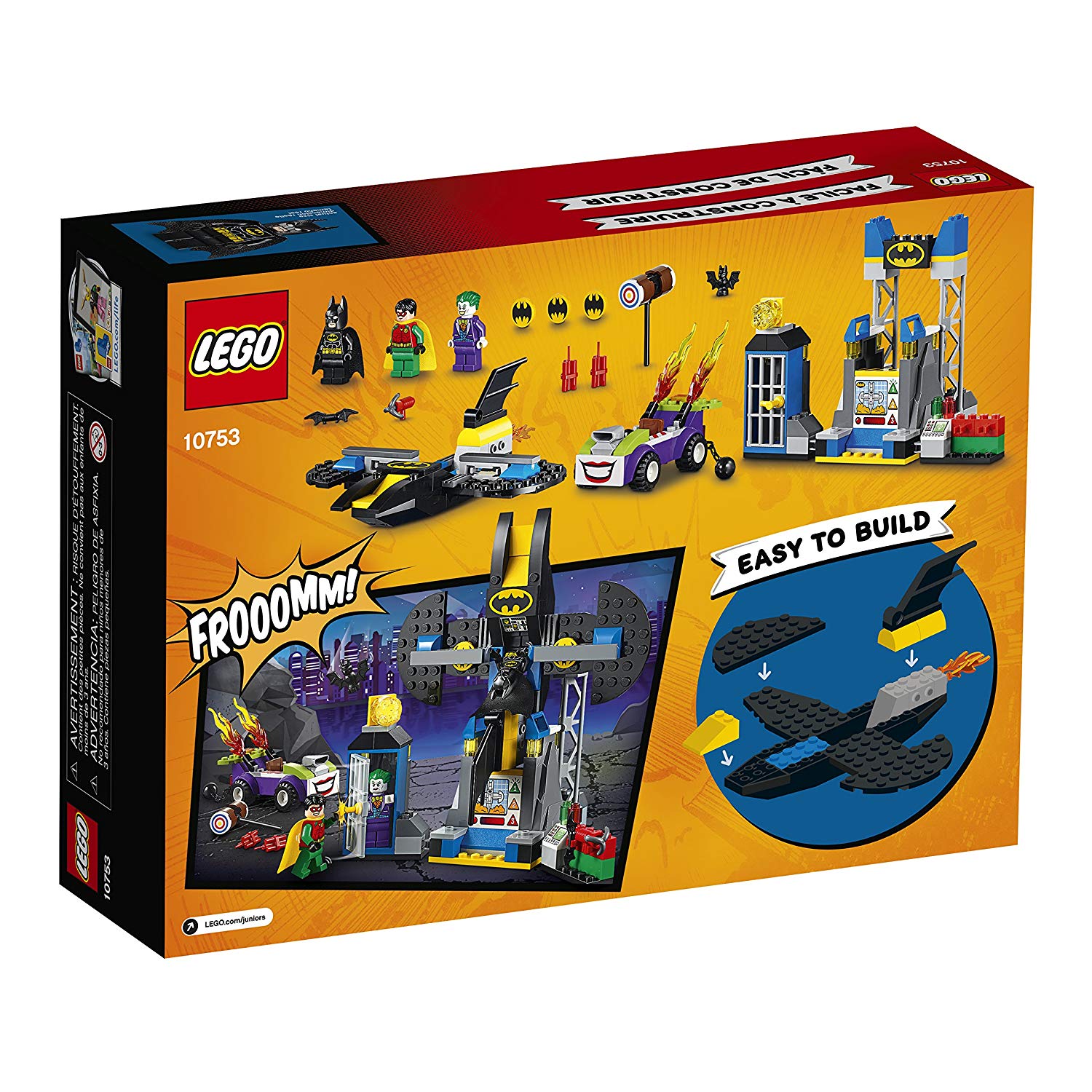 LEGO Juniors DC Comics : The Joker Batcave Attack รุ่น 10753