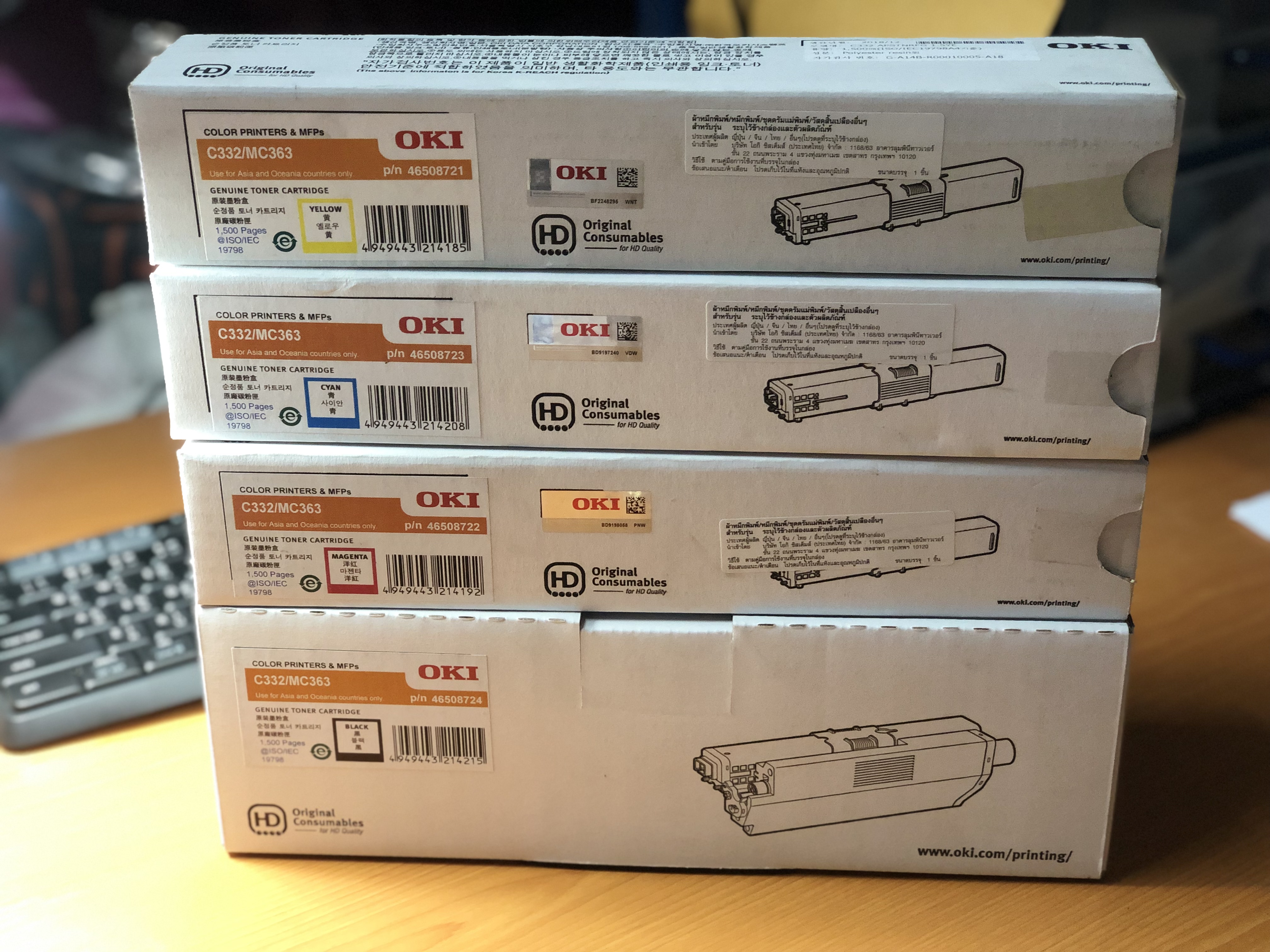 ตลับหมึกโทนเนอร์ ของแท้ Original Toner Cartridge