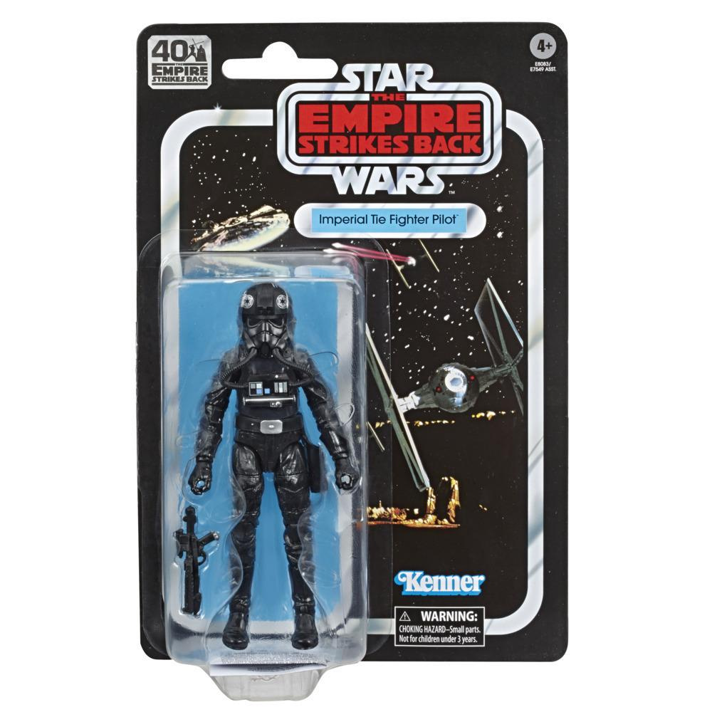 Hasbro Kenner Star Wars The Black Series Imperial TIE Fighter 6-inch-scale Figure ฮาสโบร สตาร์ วอร์ส เดอะ แบล็ค ซีรีส์ หุ่นโมเดลฟิกเกอร์ อิมพีเรียล ทายไฟต์เตอร์ ขนาด 6 นิ้ว ลิขสิทธิ์แท้