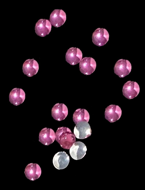 ไฟสปอร์ตไลท์หลากสี L1- L7หน้ามน 8 มิลลิเมตร ไฟจำลองแต่งรถของเล่น รถโมเดลบรรทุก