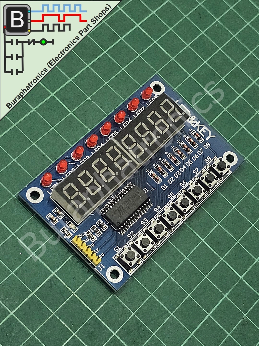 TM1638 DISPLAY+BUTTON