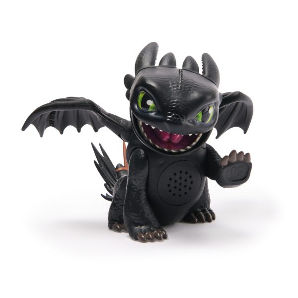 HOW TO TRAIN YOUR DRAGON ROARING MINIS TOOTHLESS โมเดล ของเล่น ฟิกเกอร์ เขี้ยวกุด มีเสียงและคำพูดเด็ดๆ 25 แบบ ลิขสิทธิ์แท้