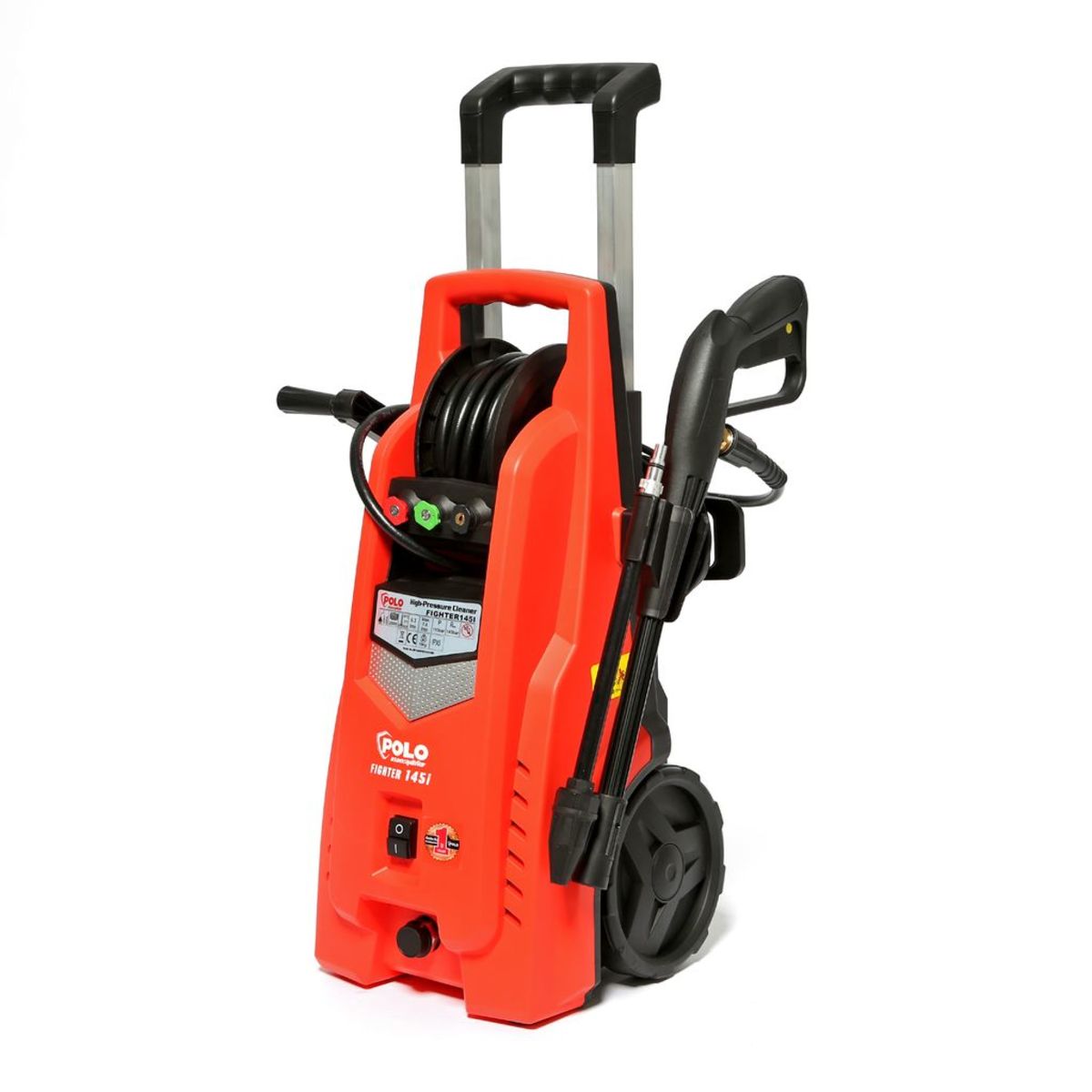 ปั๊มอัดฉีด / ปั๊มฉีดแรงดันสูง POLO รุ่น FIGHTER-145i [145บาร์] 220V 2000W 378ลิตร/ชั่วโมง