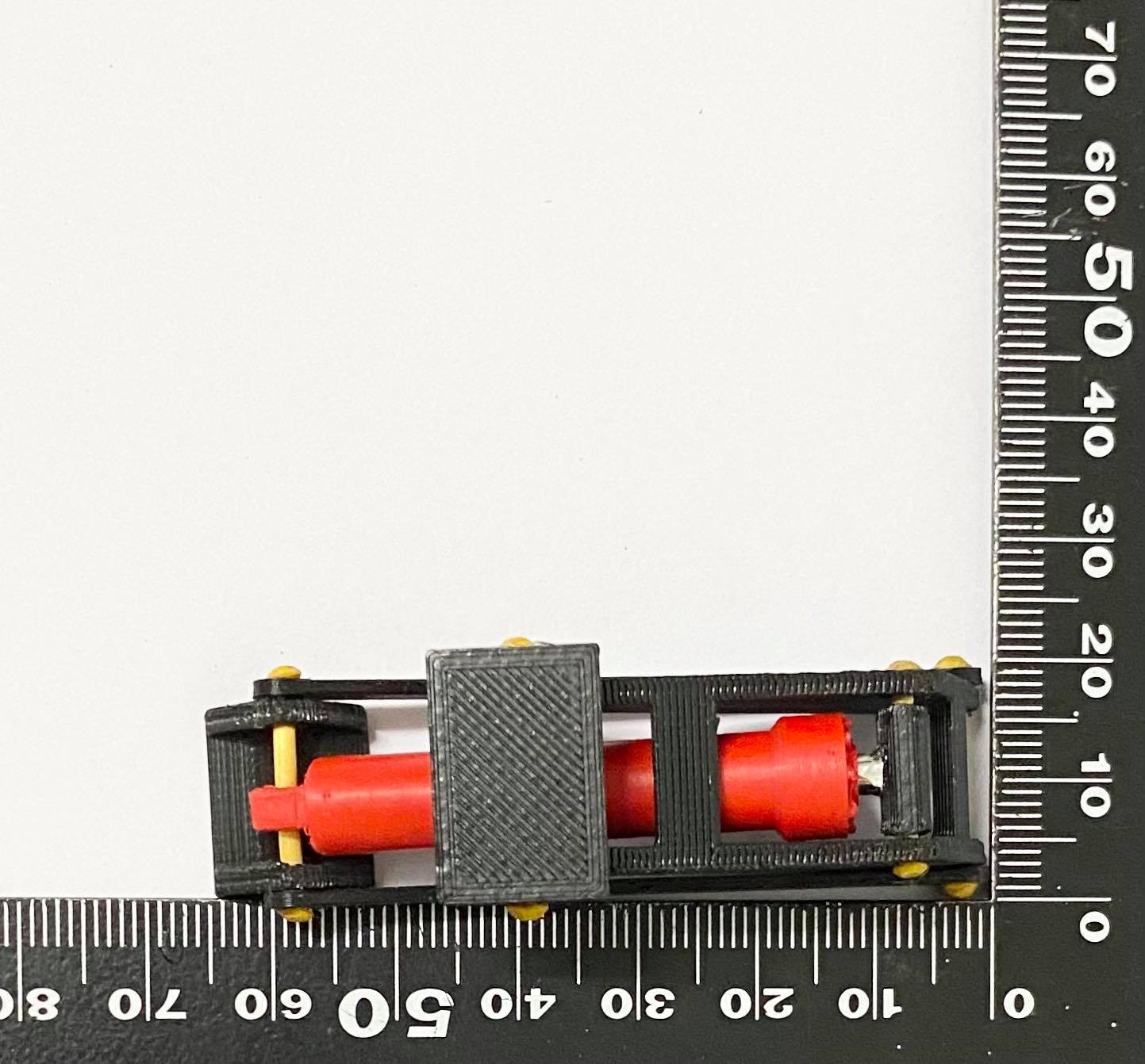 กระบอกยกดั้ม 1/24 รหัส 17.2 โมเดลขาตั๊กแตนรถดั้มจำลอง โมเดลขายกดั้มรถบรรทุก Dump truck part scale