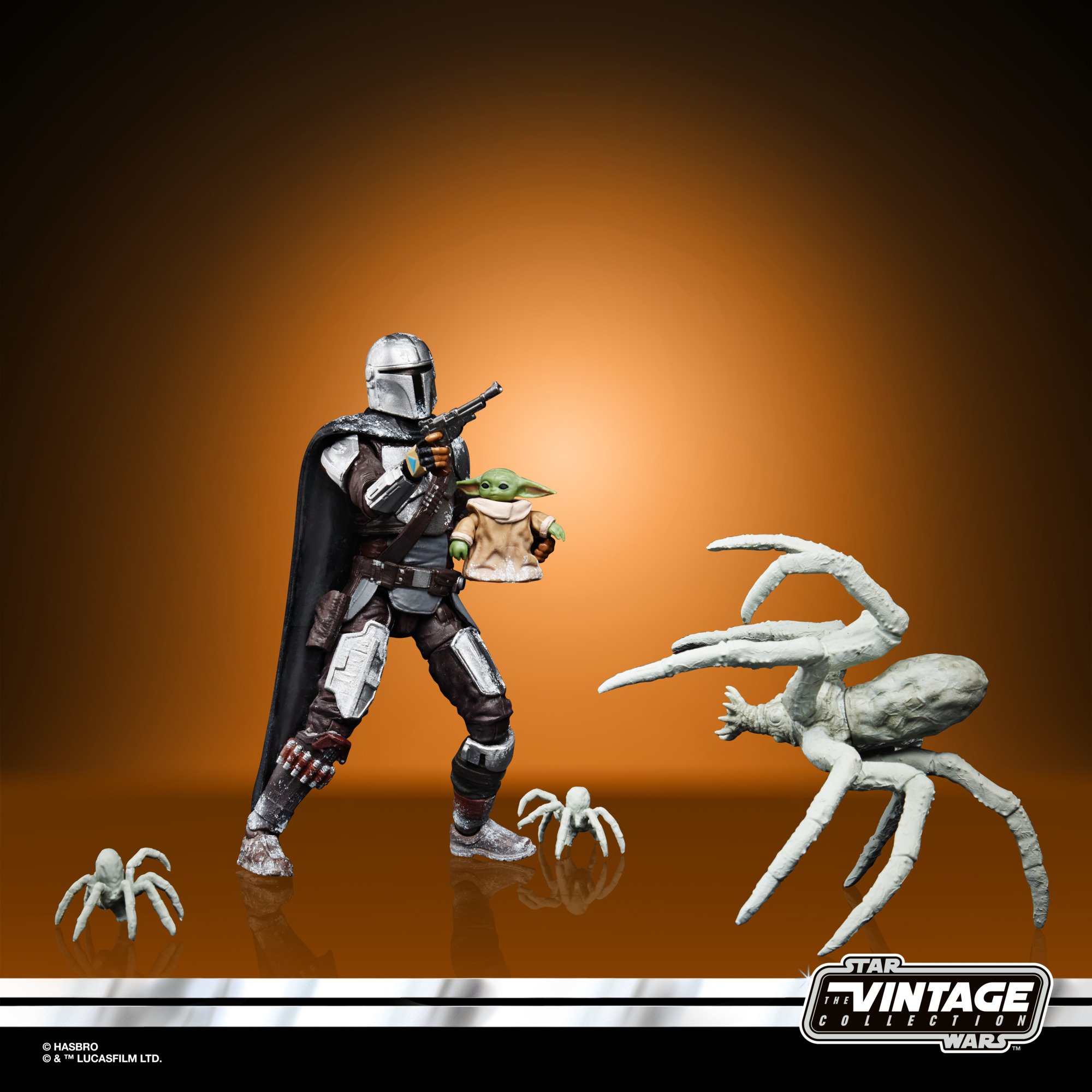 Hasbro Kenner The Vintage Collection Star Wars The Mandalorian & Grogu (Maldo Kreis) 3.75-inch-scale Action Figure ฮาสโบร สตาร์ วอร์ส หุ่นโมเดลฟิกเกอร์ แมนดาโรเลี่ยน และโกรกู ขนาด 3.75 นิ้ว ลิขสิทธิ์แท้
