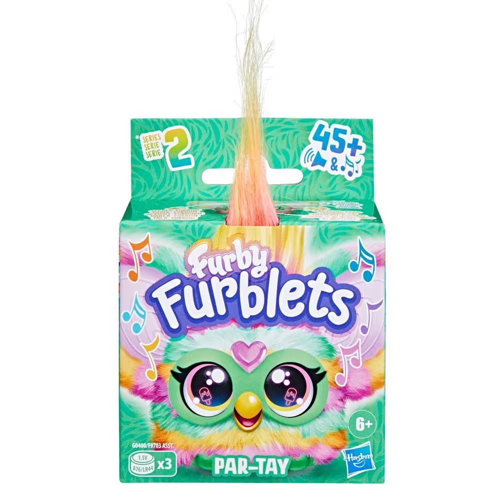 Hasbro Furby Furblets Par-Tay Mini Electronic Plush Toy ฮาสโบร ตุ๊กตา เฟอร์บี้ พาร์-เทย์ มีเสียง ลิขสิทธิ์แท้