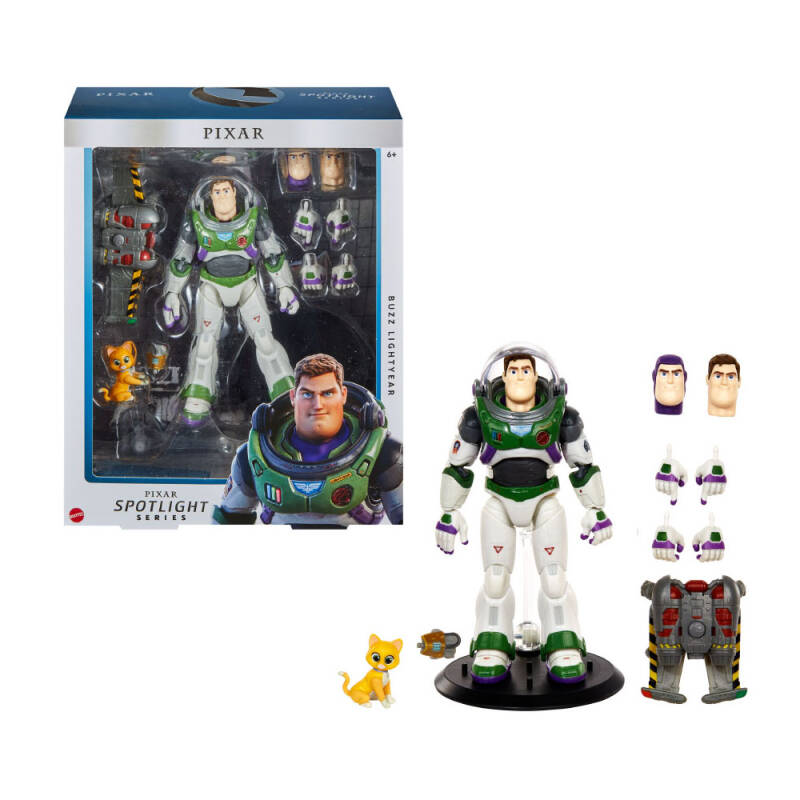 Mattel Disney Pixar Lightyear Spotlight Series Space Ranger Alpha Buzz Lightyear Figure (HHJ63) แมทเทล ดิสนีย์ พิกซาร์ ไลท์เยียร์ แอ็กชั่นฟิกเกอร์ บัซ ไลท์เยียร์ รุ่นสปอตไลต์ซีรีส์