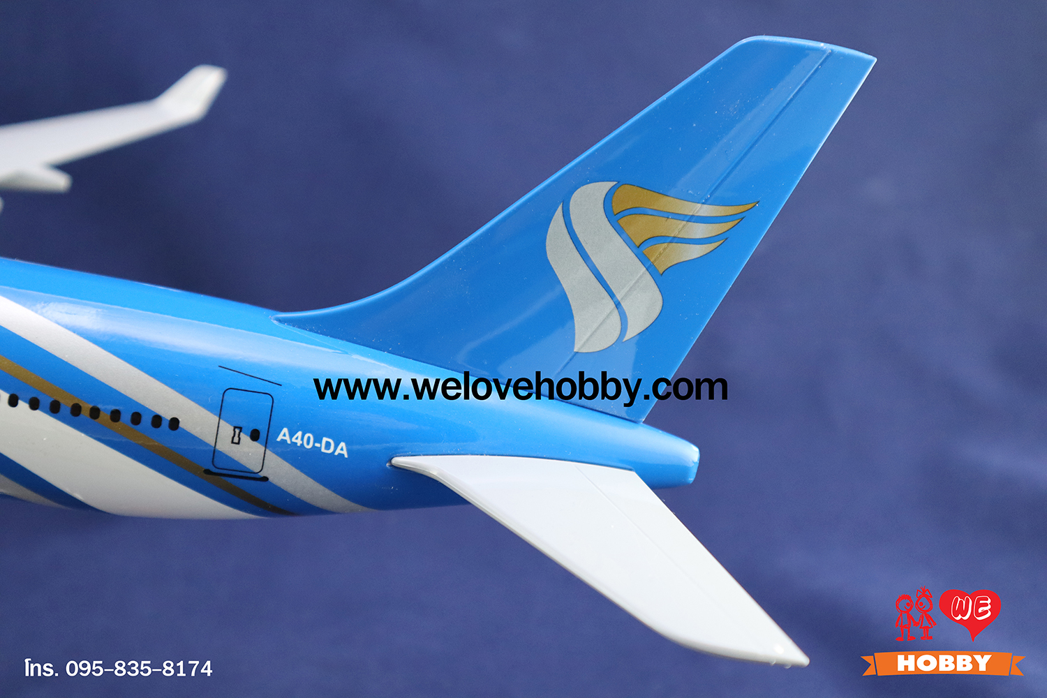 โมเดลเครื่องบิน Oman Air (Airbus A330) โอมาน ลำใหญ่