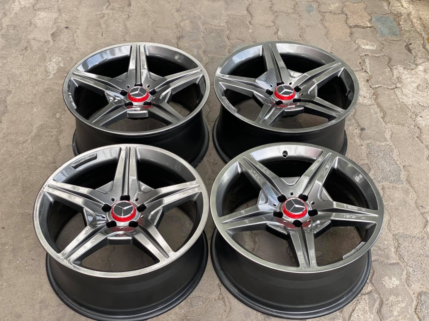 ล้อแท้ Mercedes Benz SL 550 AMG Sport R230 19 นิ้ว