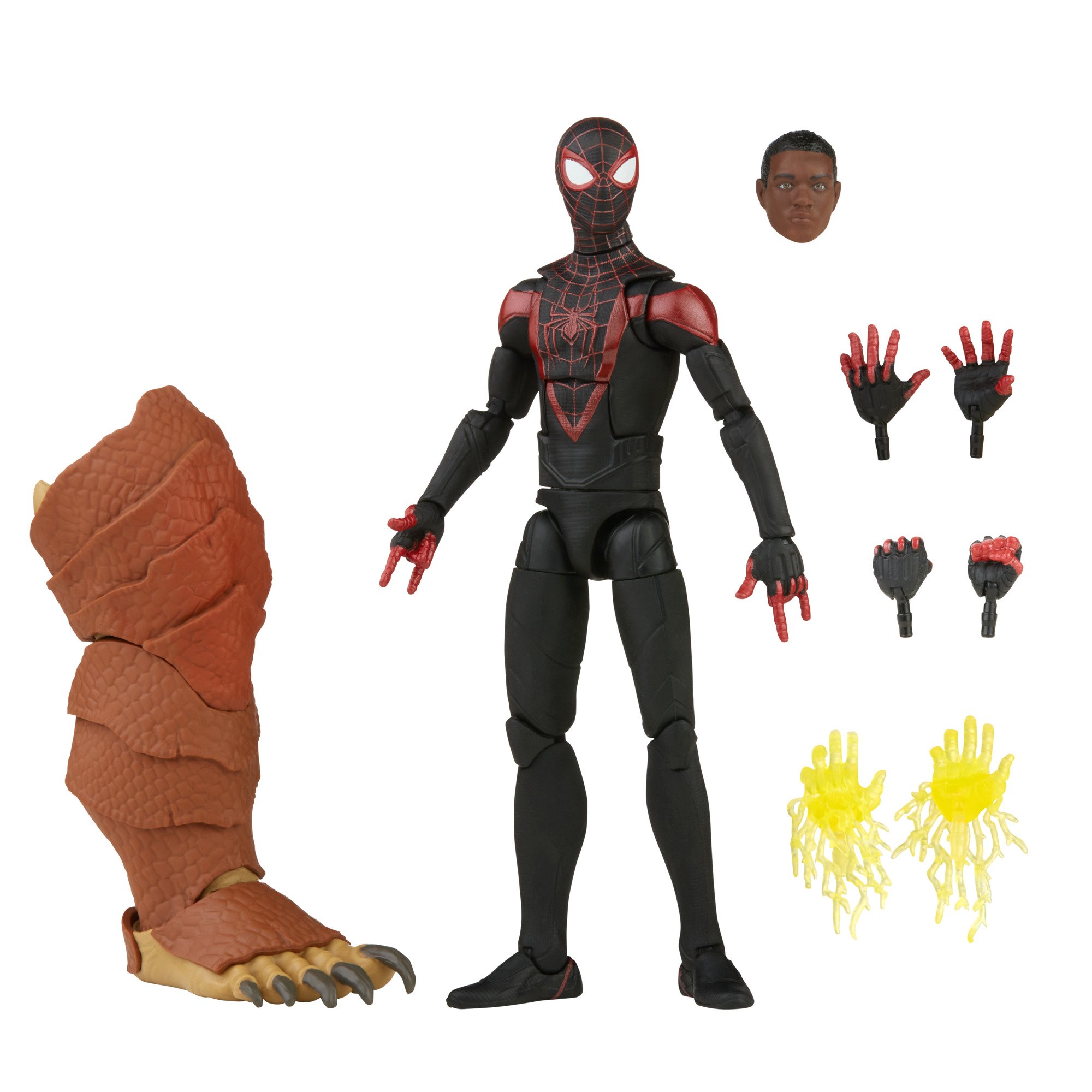Hasbro Marvel Legends Series Gamerverse Spider-Man Miles Morales 6-inch Figure ฮาสโบร มาร์เวล เลเจนด์ ซีรี่ย์ส หุ่นโมเดลฟิกเกอร์ เกมเมอร์เวิร์ส ไมล์ โมราเลส ขนาด 6 นิ้ว ลิขสิทธิ์แท้