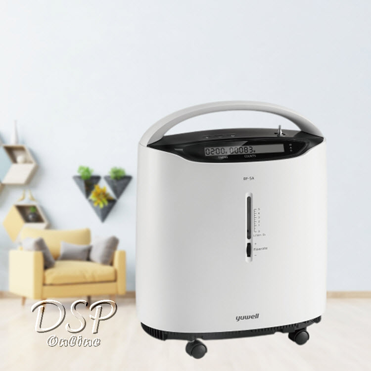 ขายถูก เครื่องผลิตออกซิเจน Yuwell รุ่น 8F-5AW ขนาด 5 ลิตร Oxygen Concentrator สินค้ามี อ.ย. ของแท้ประกันศูนย์ไทย1ปี