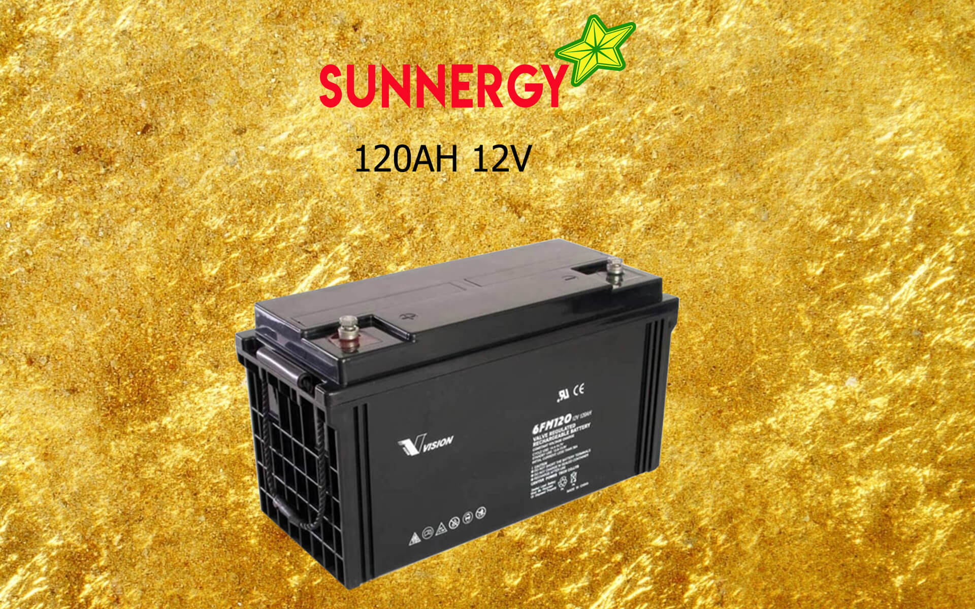 แบตเตอรี่ DEEP CYCLE 120AH 12V