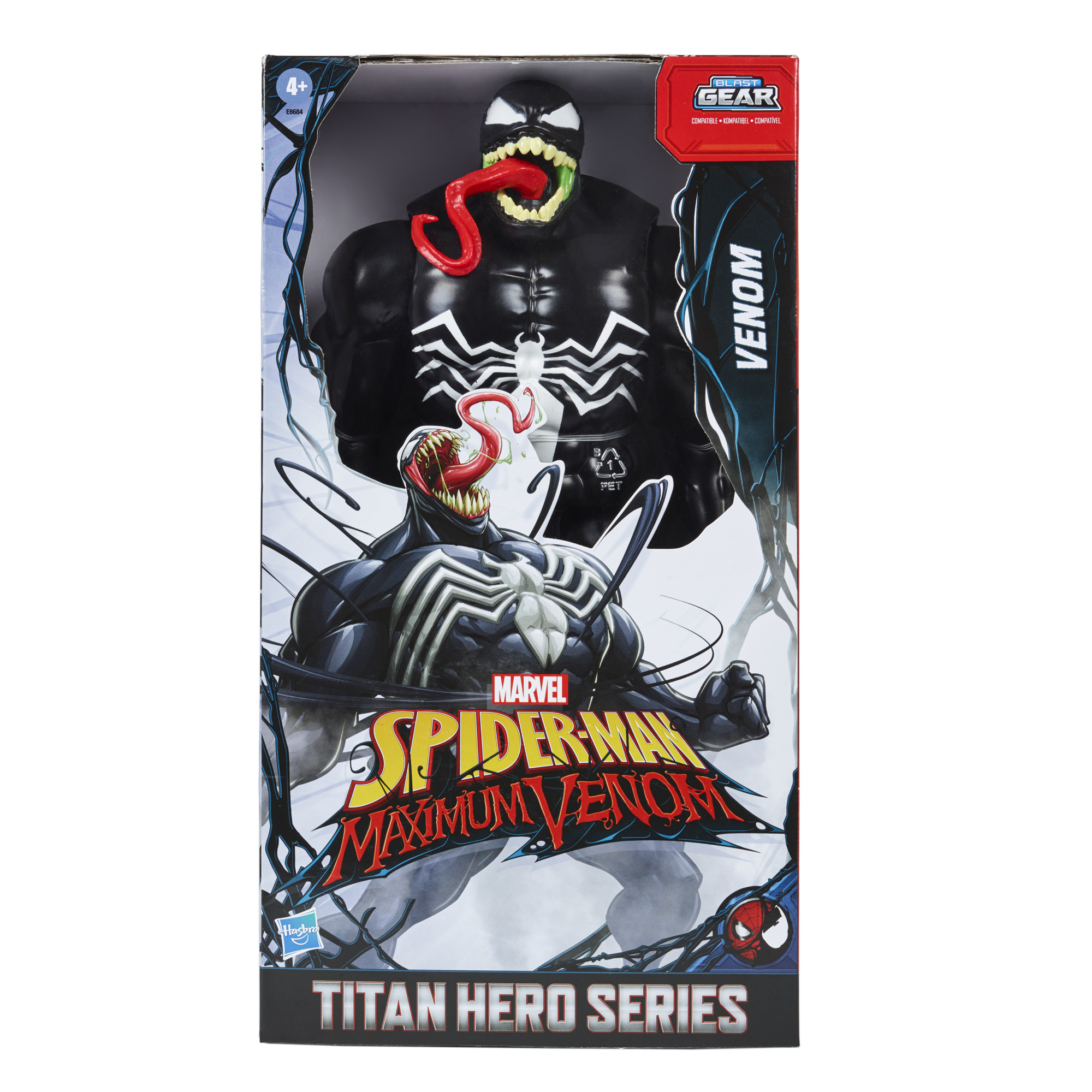 Hasbro Marvel Spider-Man Maximum Venom Titan Hero Venom Figure ฮาสโบร มาร์เวล สไปเดอร์แมน แม็กซิมั่ม เวน่อม หุ่นโมเดลฟิกเกอร์ เวน่อม ขนาด 14 นิ้ว ลิขสิทธิ์แท้