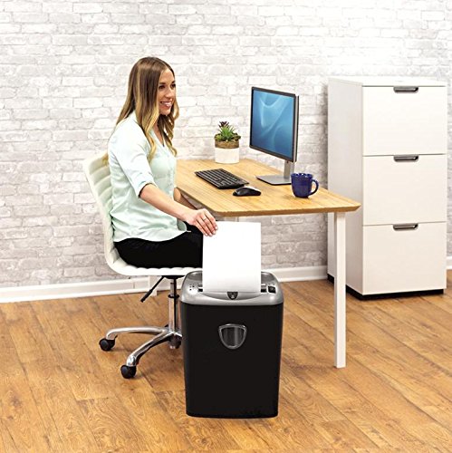 ขายถูก เครื่องทำลายเอกสาร Fellowes รุ่น 75Cs ครั้งละ 12 แผ่น แบบตัดละเอียด ( Cross Cut )