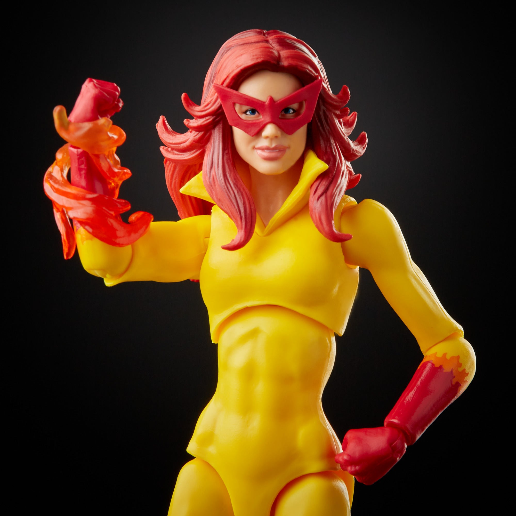 Hasbro Marvel Legends Series Firestar 6-inch Figure ฮาสโบร มาร์เวล เลเจนด์ ซีรี่ย์ส หุ่นโมเดลฟิกเกอร์ ไฟร์สตาร์ ขนาด 6 นิ้ว ลิขสิทธิ์แท้
