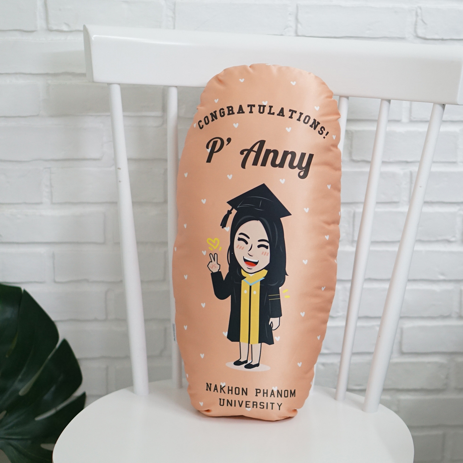 หมอนของขวัญรับปริญญา - มหาวิทยาลัยนครพนม - Nakhon Phanom University