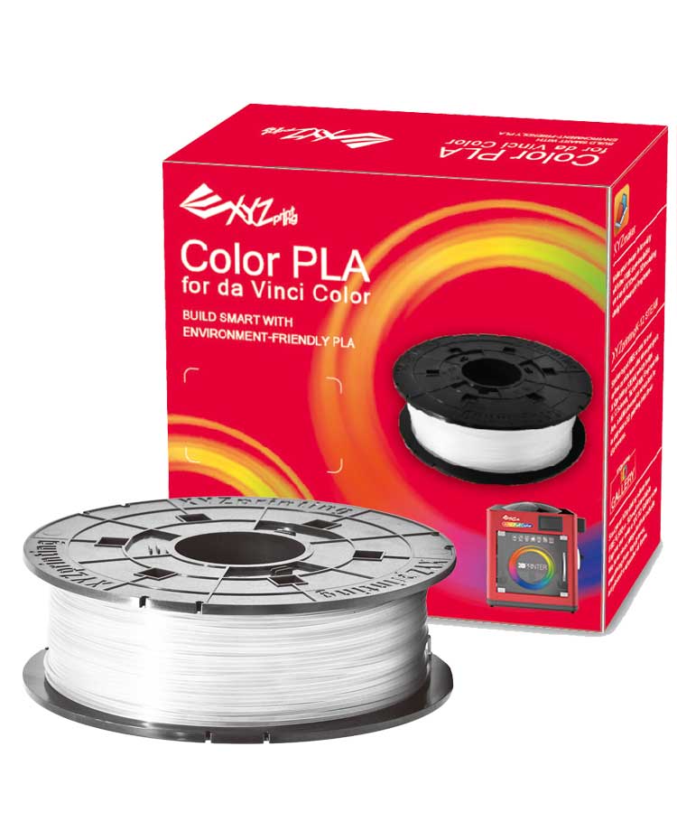 ขายถูก TTL Color PLA White (600g) XYZprinting CPLA – 600g – Wit voor da Vinci Color