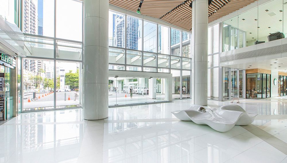 อาคารเอไอเอ แคปปิตอล เซ็นเตอร์ (AIA Capital Center) สำนักงานให้เช่าย่านรัชดาภิเษก พระราม 9 กรุงเทพฯ ใกล้รถไฟฟ้า MRT ศูนย์วัฒนธรรมแห่งประเทศไทย