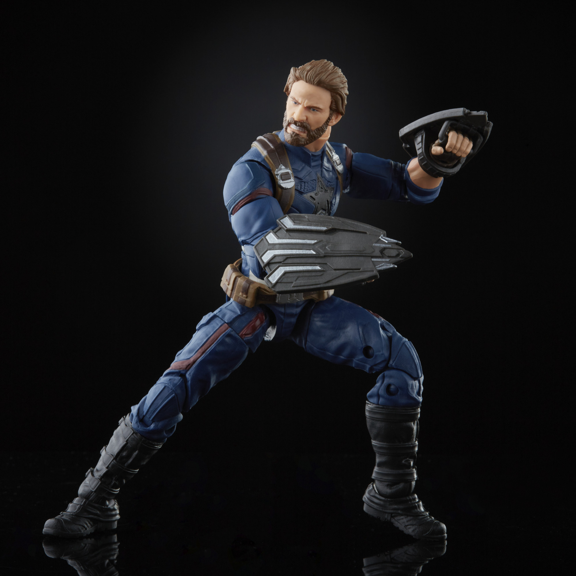Hasbro Marvel Legends Series Captain America Avengers Infinity Saga 6-inch Scale Figure (Walmart Exclusive) ฮาสโบร มาร์เวล เลเจนด์ หุ่นโมเดลฟิกเกอร์ กัปตัน อเมริกา ขนาด 6 นิ้ว ลิขสิทธิ์แท้