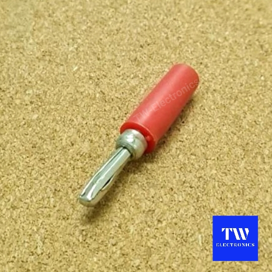 บานาน่าปลั๊ก(ตัวผู้) 4mm. /ปลั๊กอากาศ