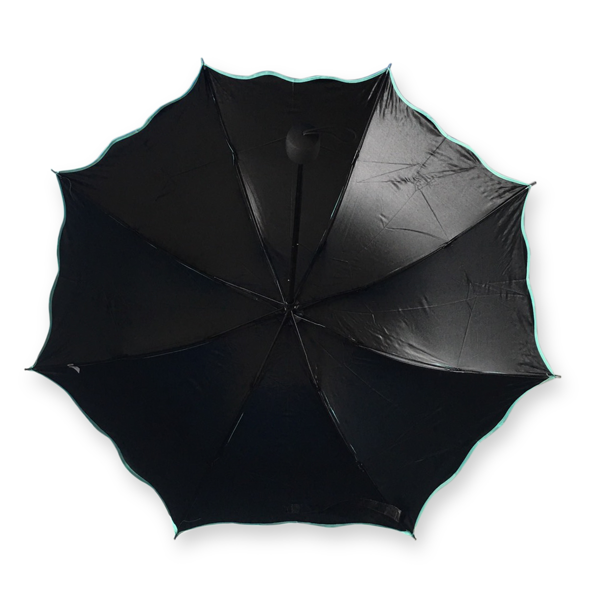 ร่มโค้งแฟชั่นยูวีดำรหัส 8034