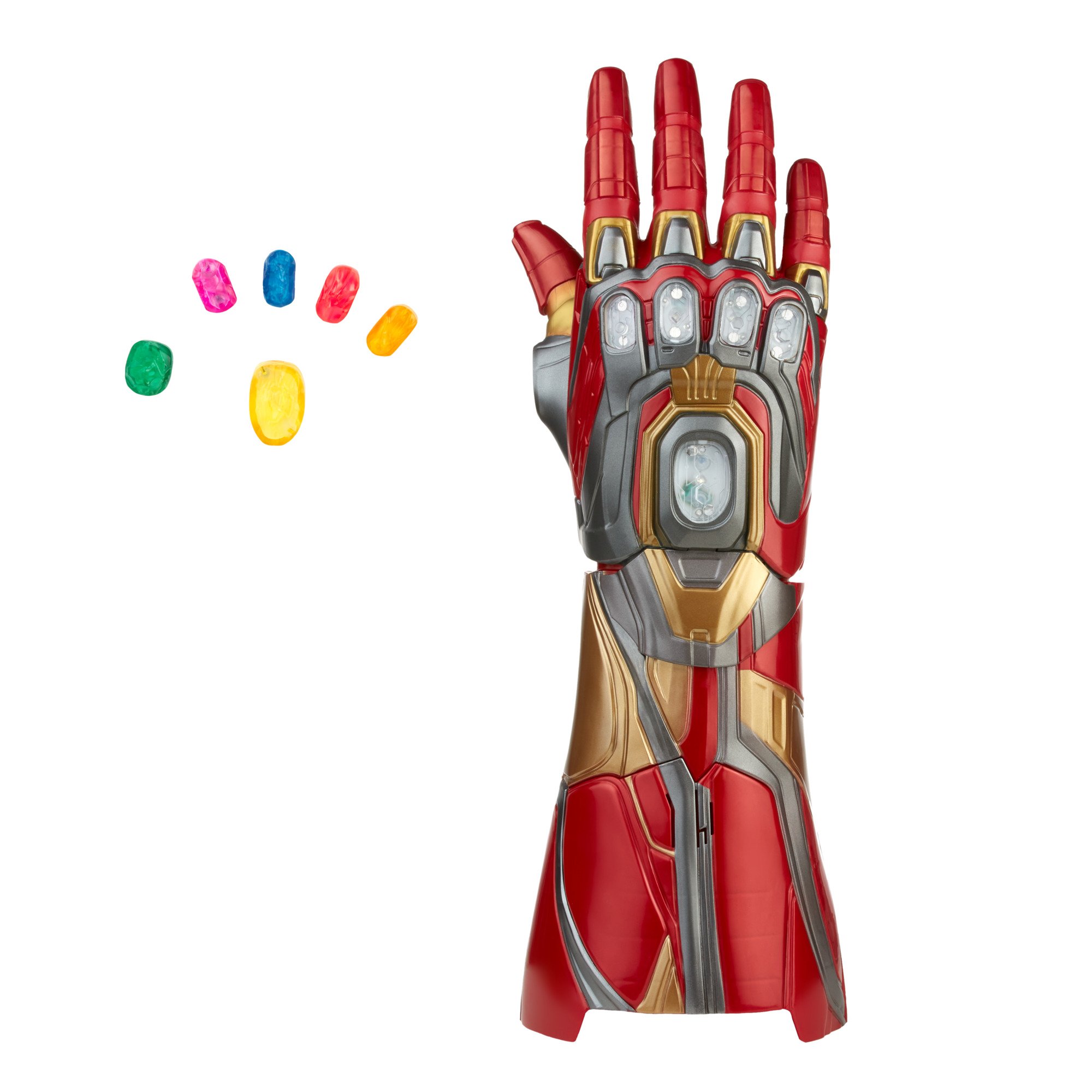 Hasbro Marvel Legends Series Avengers Iron Man Nano Gauntlet ฮาสโบร มาร์เวล เลเจนด์ ถุงมือไอรอนแมน นาโน กันท์เล็ท มีเสียง มีไฟ ขยับนิ้วได้