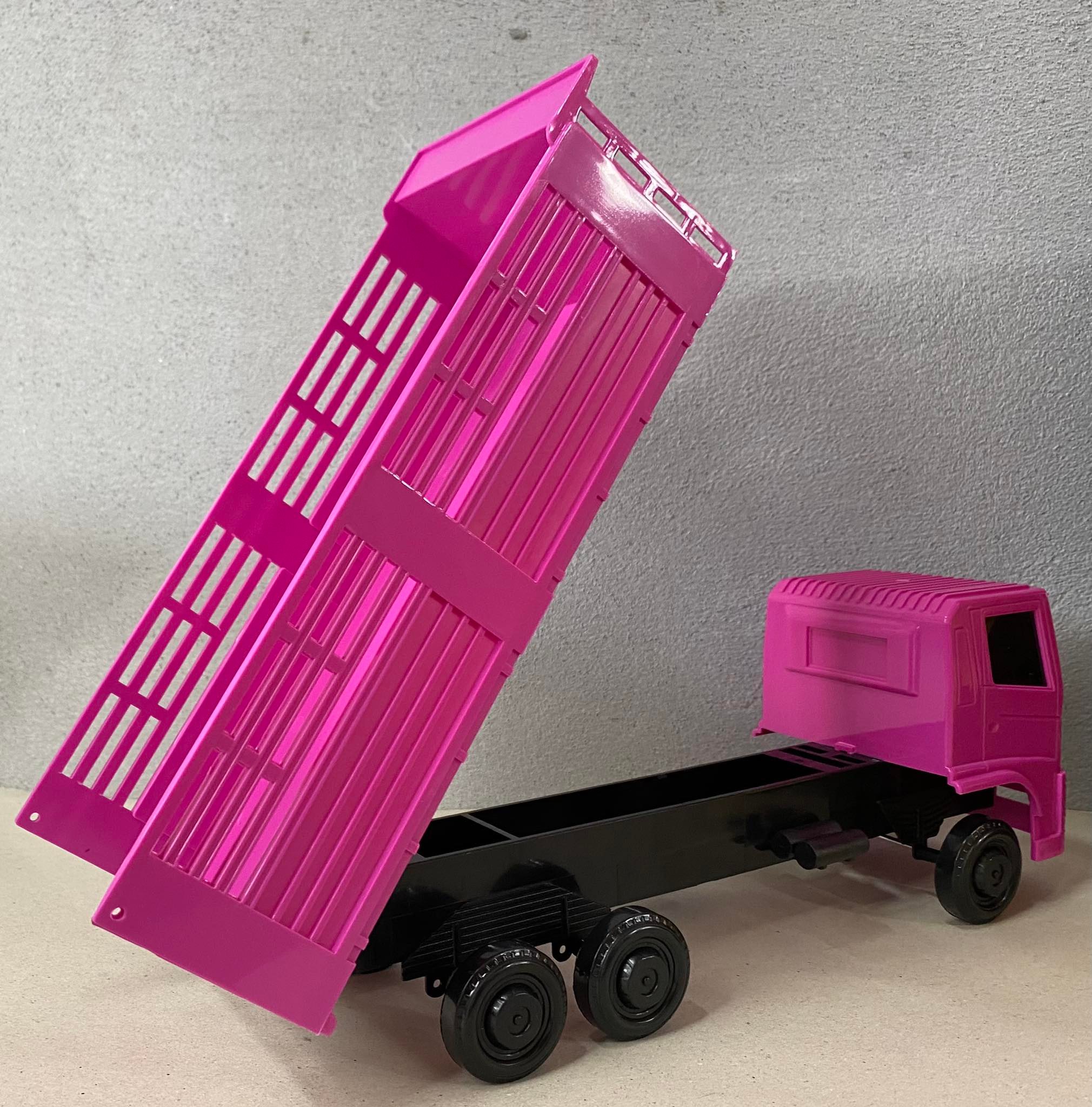 รถดั้มของเล่น คัดเกรด ล้อเดี่ยวพลาสติก รถบรรทุกตั้งโชว์ 1/24 dump truck toy รถหม่ำโมเดล รถบรรทุกดินจำลอง