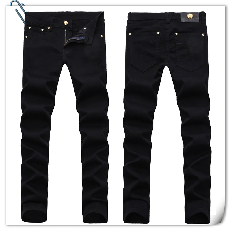 001000 ยีนส์ Ajaz James Style Versace Italy New Summer 2019 Jeans Denim Slim feet Size 28-38