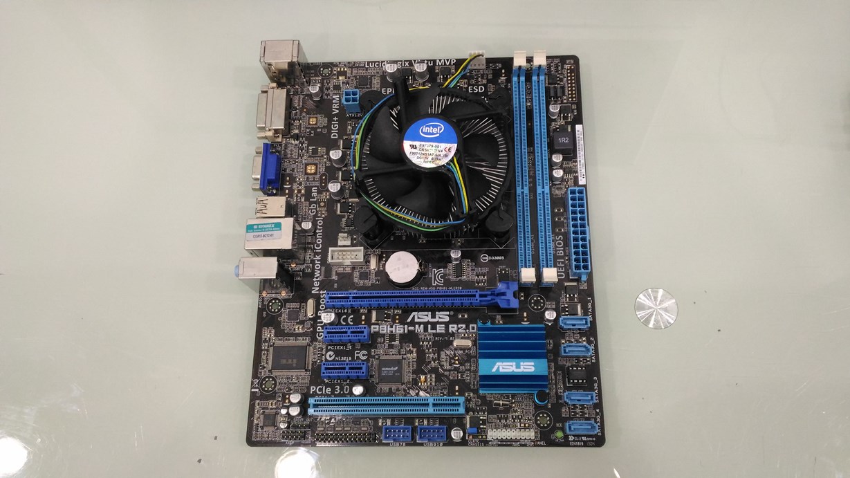 intel Celeron G1610 + ASUS P8H61-M LE