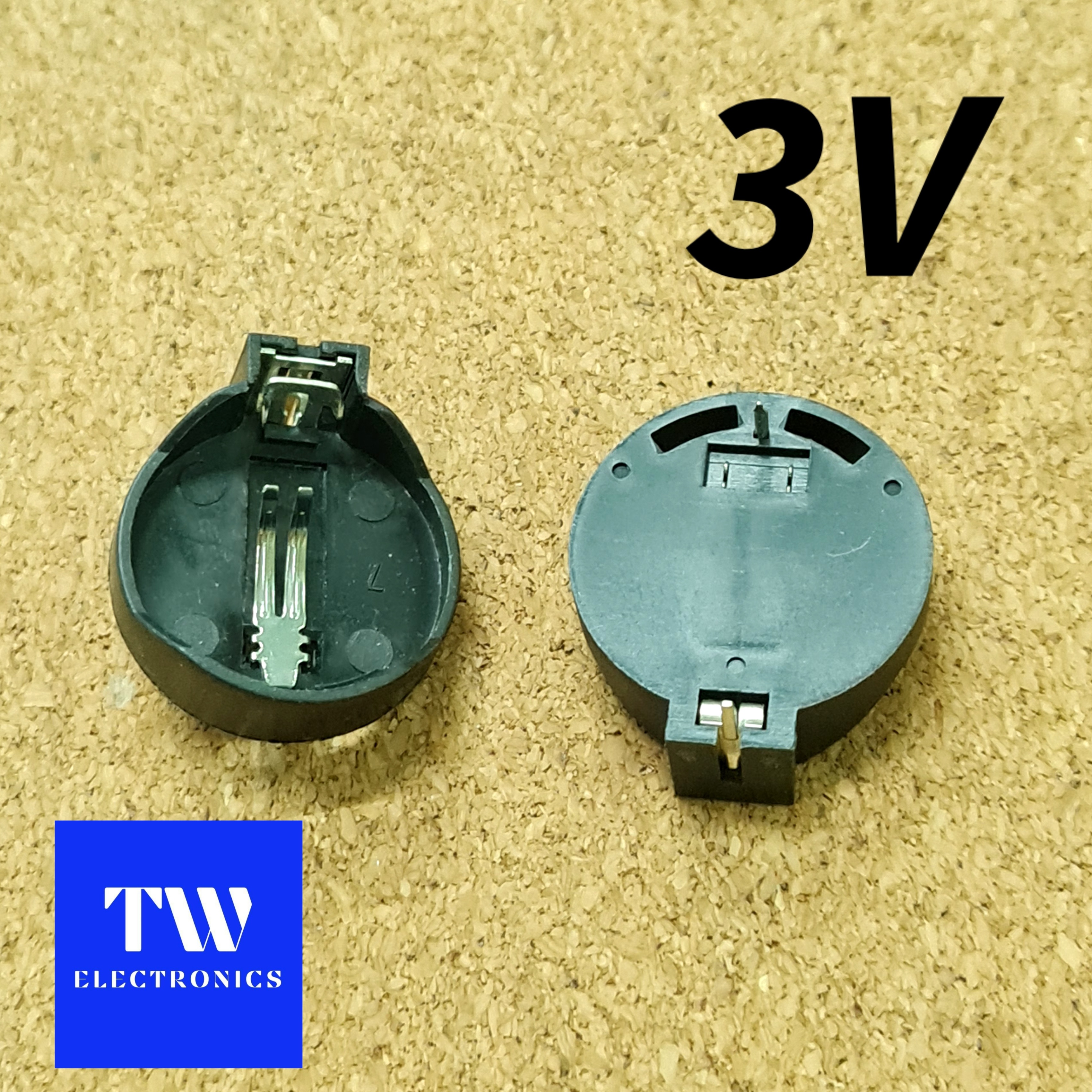 รางถ่านกระดุม 3V แนวนอน รุ่นB / BHH-3Vx1B