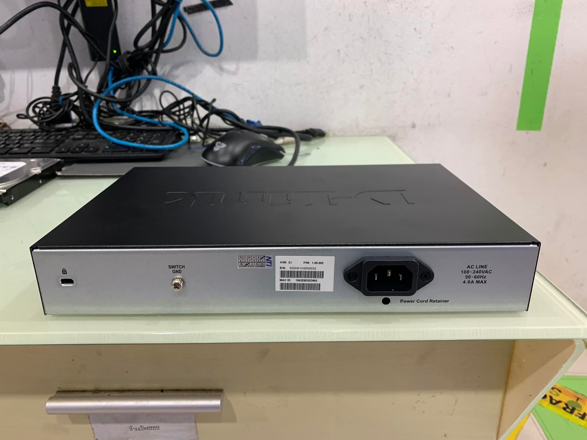 Switch D-Link DGS-1100-10MPP ของใหม่ ยังไม่ได้ใช้งาน