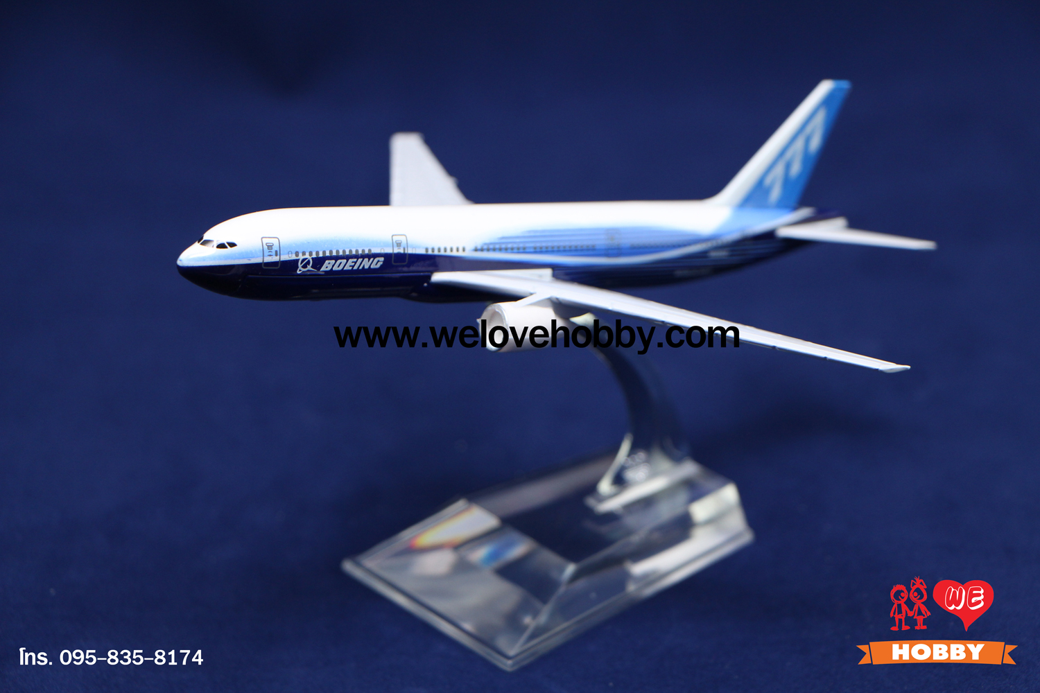 โมเดลเครื่องบิน Boeing 777 สหรัฐอเมริกา