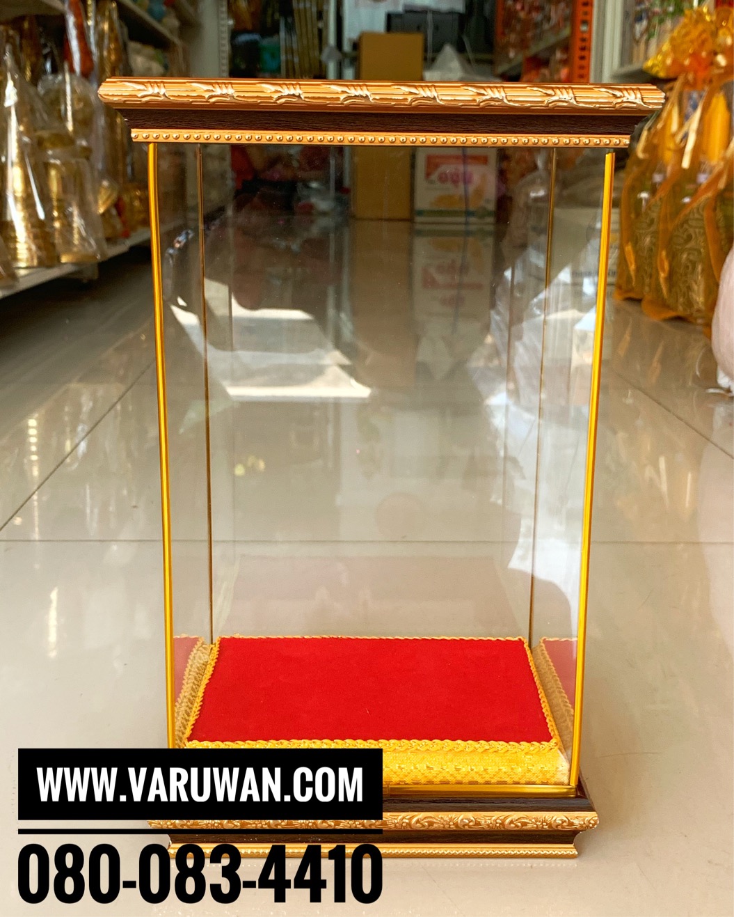 ตู้กระจกครอบพระ