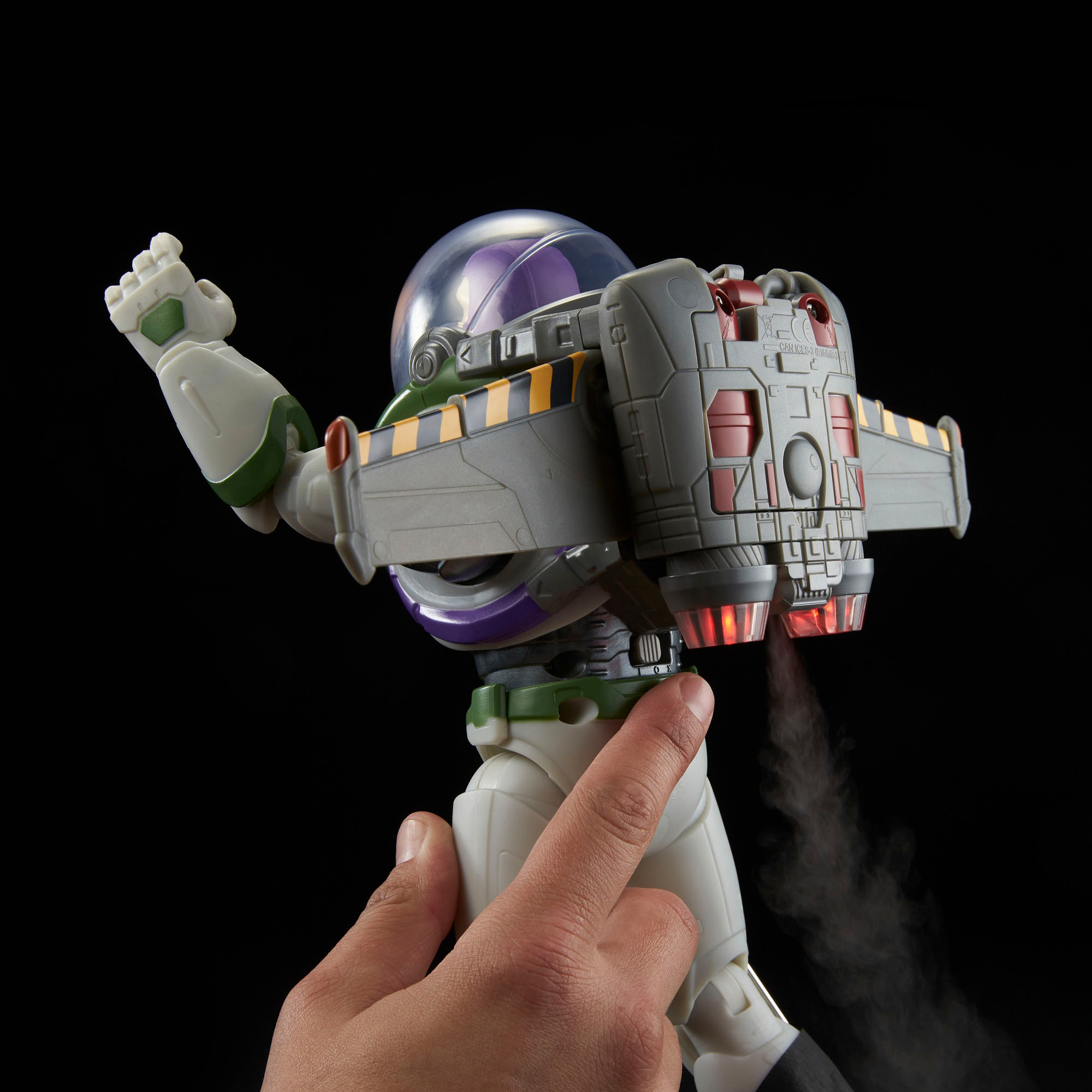 Mattel Disney Pixar Lightyear Jetpack Liftoff Buzz Lightyear (HHK15) แมทเทล ดิสนีย์ พิกซาร์ ไลท์เยียร์ ของเล่นแอ็กชั่นฟิกเกอร์ บัซ ไลท์เยียร์ สเกล 12 นิ้ว และ เจ็ทแพคพ่นควันได้