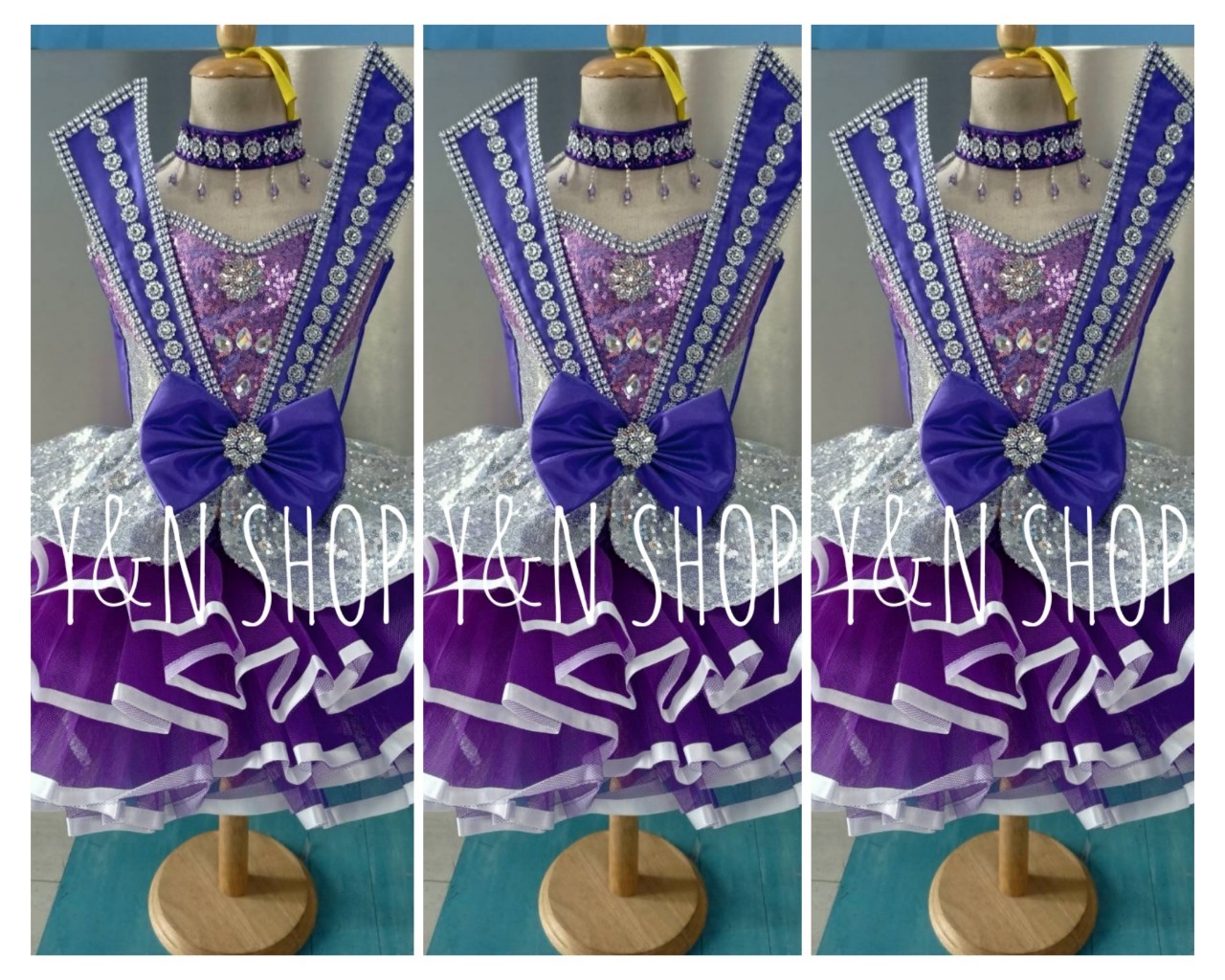 ชุดเกล็ดพับคู่หน้า ชุดดรัมเมเยอร์ ชุดดรัมเมเยอร์เด็ก ชุดเชียร์ลีดเดอร์เด็ก ชุดเชียร์ลีดเดอร์