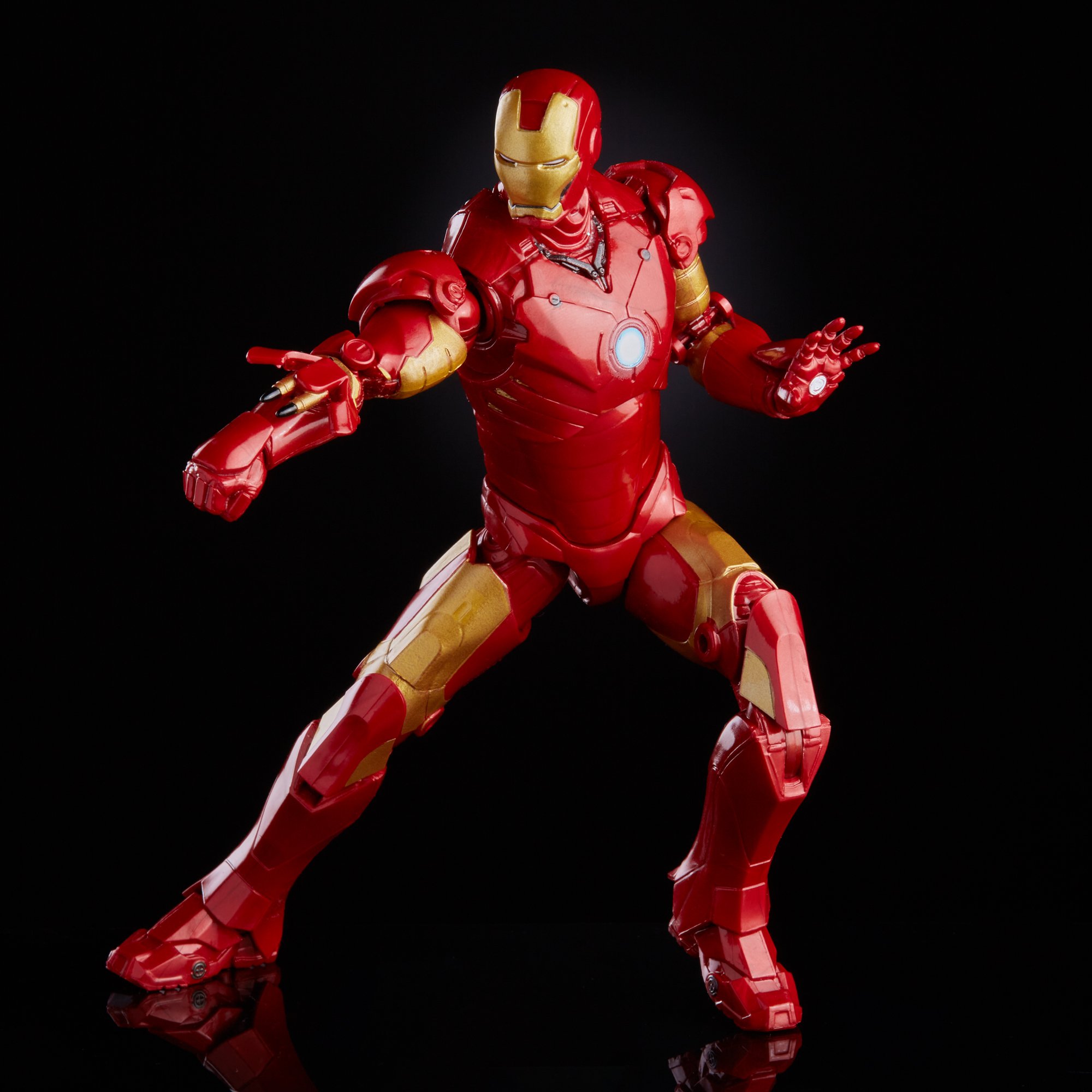 Hasbro Marvel Legends Series Iron Man Mark 3 Avengers Infinity Saga 6-inch Scale Figure ฮาสโบร มาร์เวล เลเจนด์ หุ่นโมเดลฟิกเกอร์ ไอรอนแมน มาร์ค3 ขนาด 6 นิ้ว ลิขสิทธิ์แท้