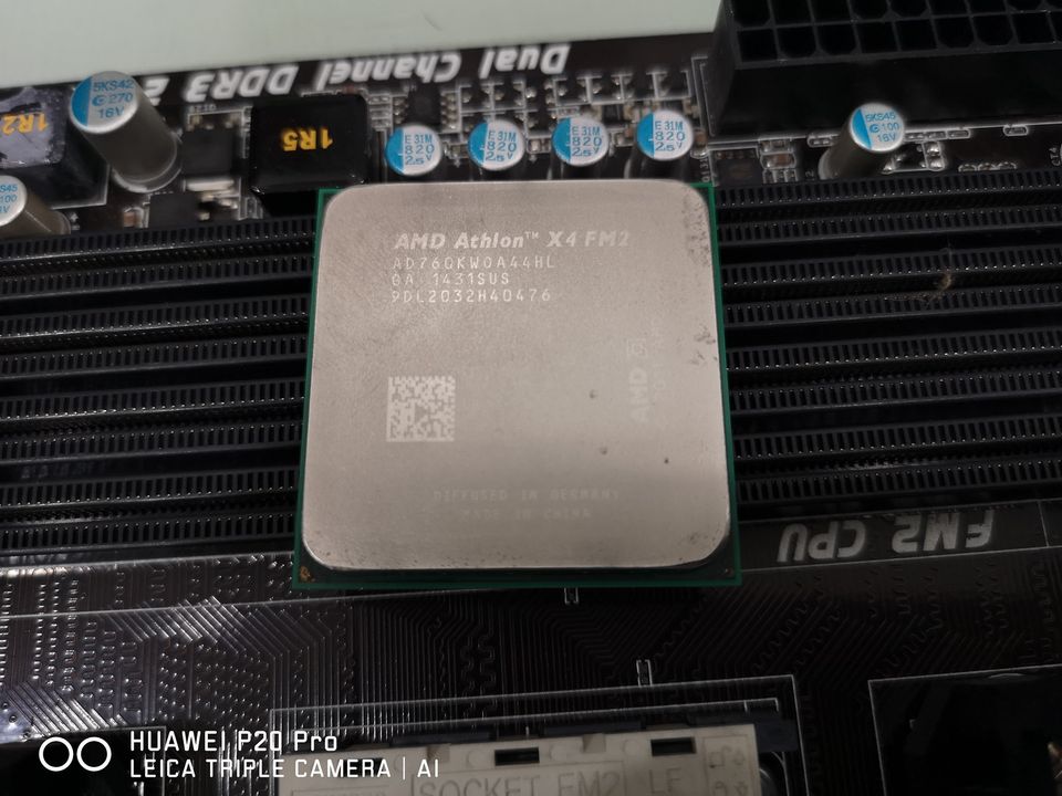 FM2 AMD Athlon X4 760k 3.80Ghz Turbo 4.1Ghz มือสอง รับประกัน3เดือน